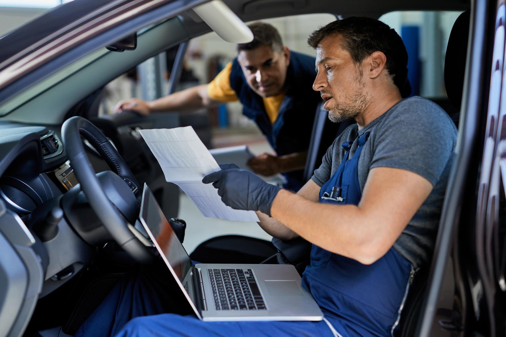 Car inspection process